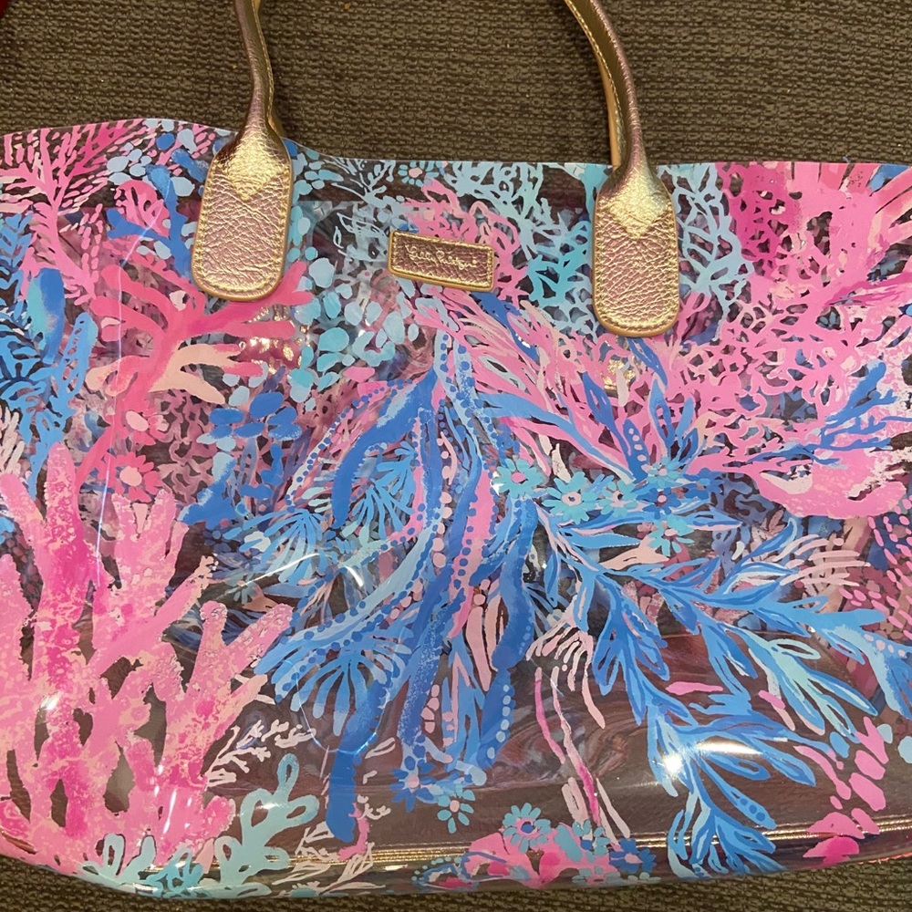 Lily Pulitzer EUC Beach Bag